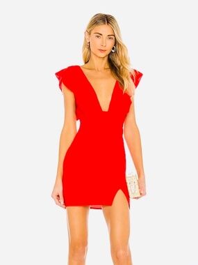 Superdown, size small, NWT's, gorgeous sexy red mini dress